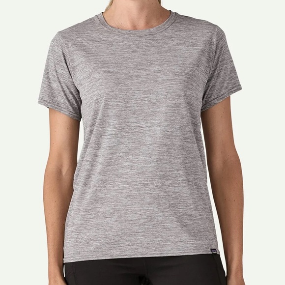 Patagonia women’s cap cool daily shirt feather gray small - Picture 1 of 13